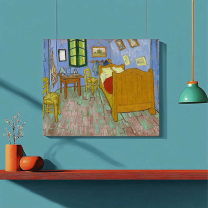 The Bedroom in Arles by Vincent Van Gogh - ColourCrash