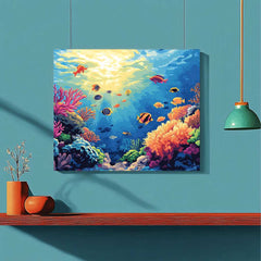 Coral Reef at Sunrise - ColourCrash