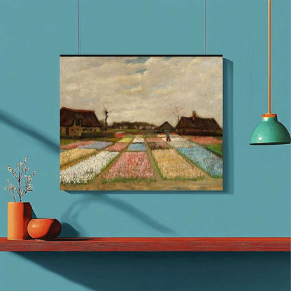 Bulb Fields by Vincent Van Gogh - ColourCrash