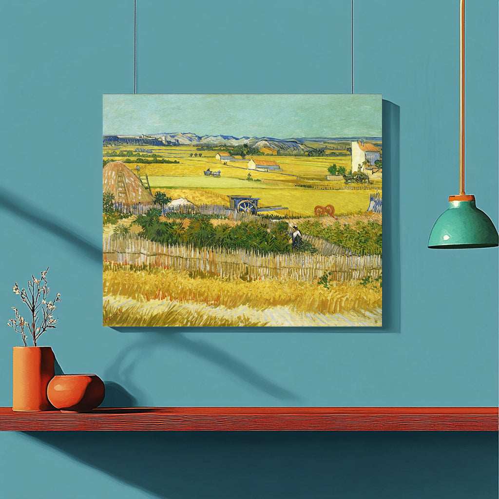 The Harvest by Vincent Van Gogh - ColourCrash