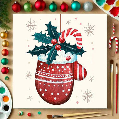 "Home for Christmas" Paint by Number Kit #02