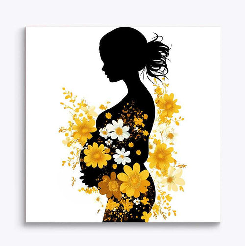 Maternity Flower Woman Paint by Numbers #15