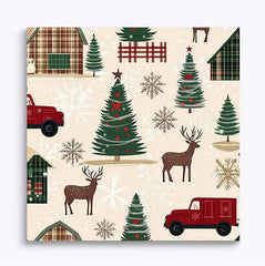 Weihnachtsschneelandschaft #35