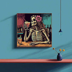 Skeletal Serenades Paint by Numbers #15