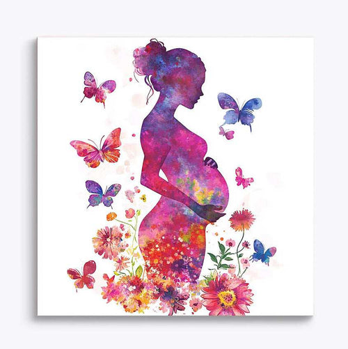 Maternity Flower Woman Paint by Numbers #18