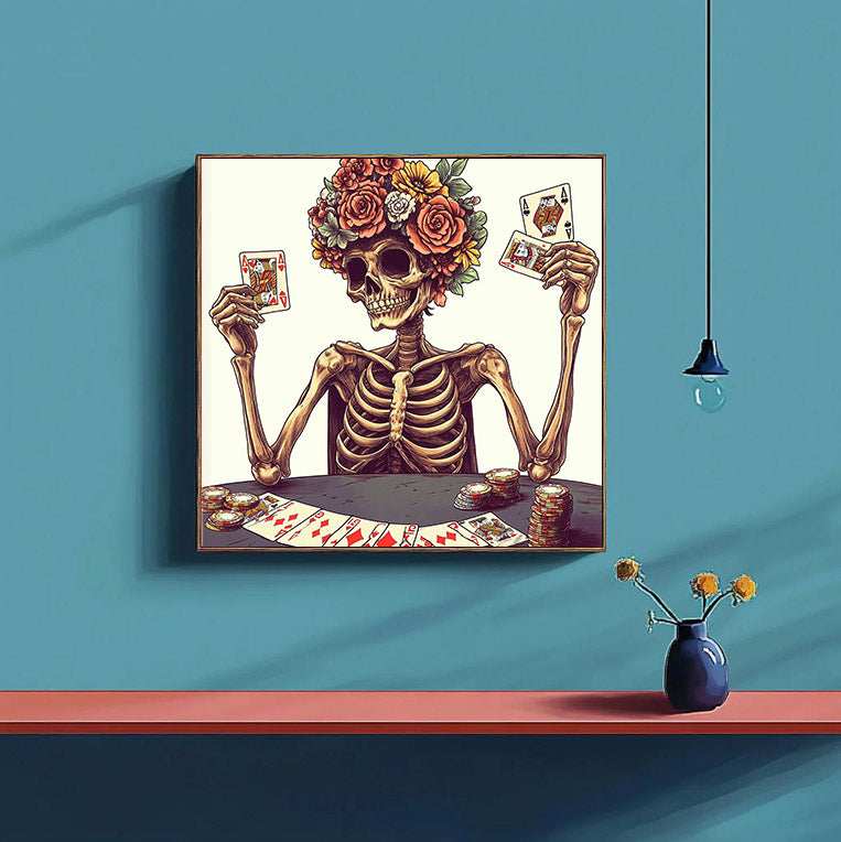 Skeletal Serenades Paint by Numbers #02