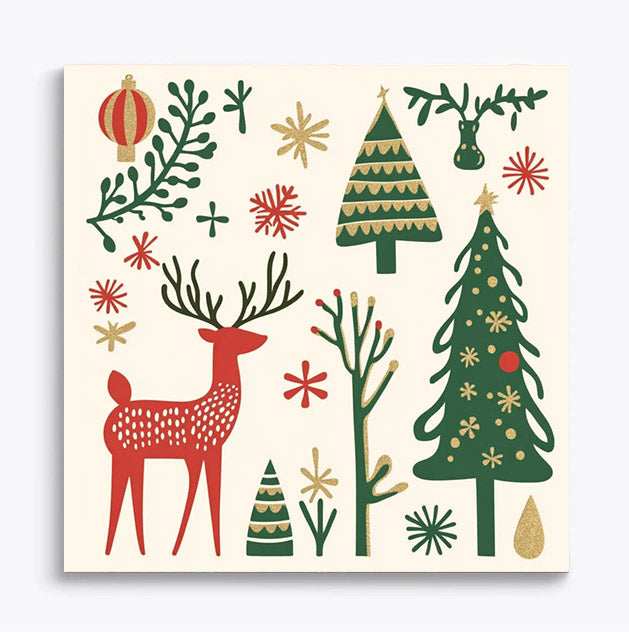 "Home for Christmas" Paint by Number Kit #16