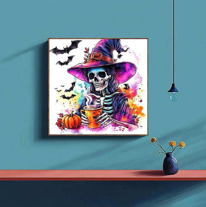 Skeletal Serenades Paint by Numbers #24