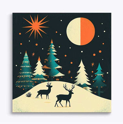 "Home for Christmas" Paint by Number Kit #12