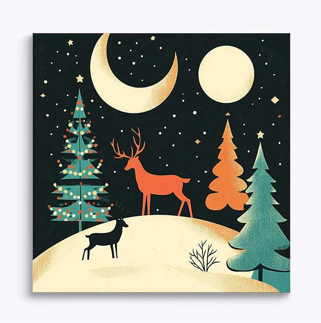 "Home for Christmas" Paint by Number Kit #23