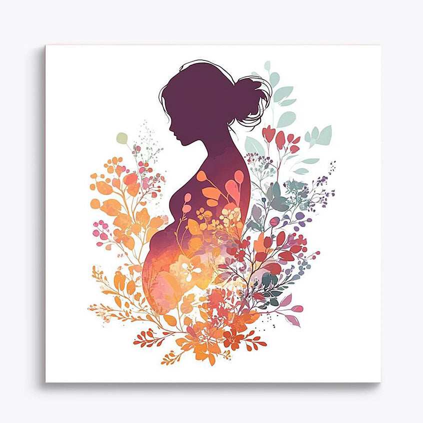 Maternity Flower Woman Paint by Numbers #02