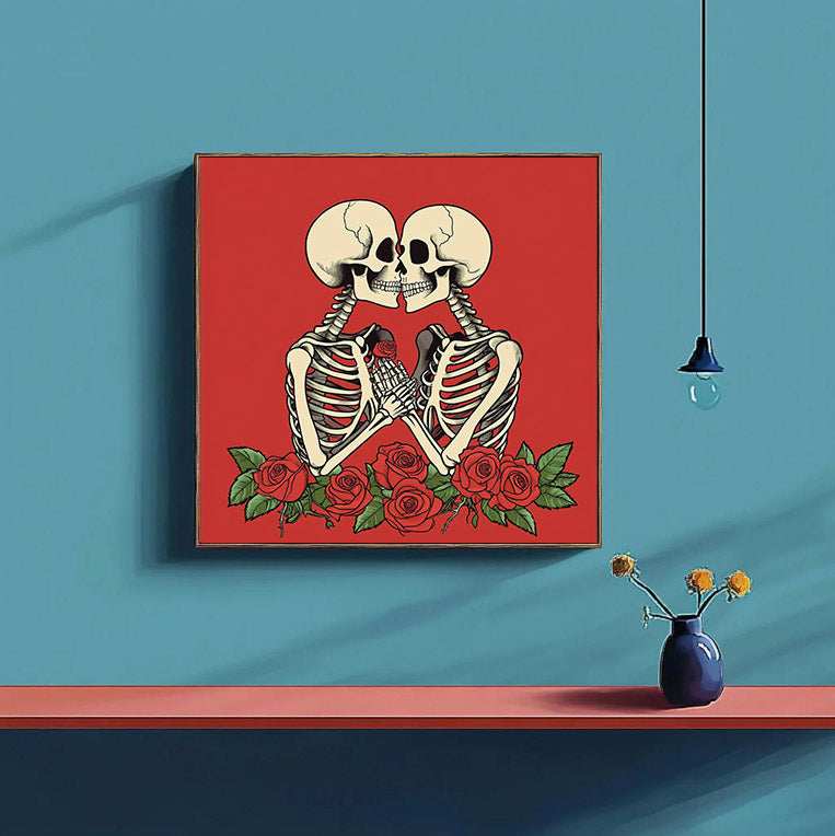 Skeletal Serenades Paint by Numbers #30