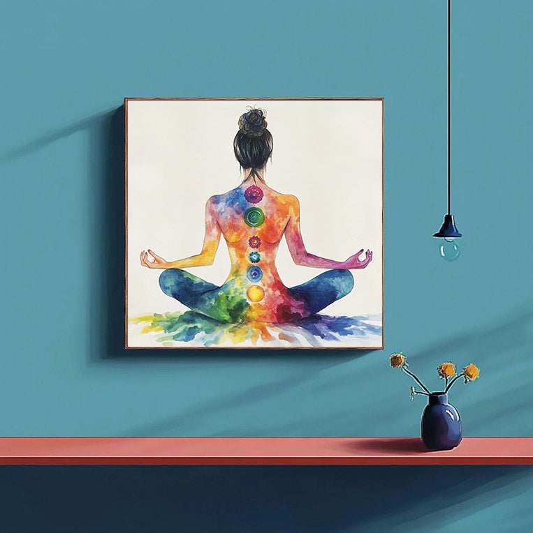 Yoga Flower Woman Paint by Numbers #07