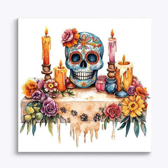 Skeletal Serenades Paint by Numbers #32