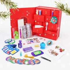 Christmas Gift Box Kit – Paint by Numbers & Diamond Painting