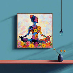 Yoga Flower Woman Paint by Numbers #13