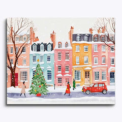 Weihnachtsschneelandschaft #31