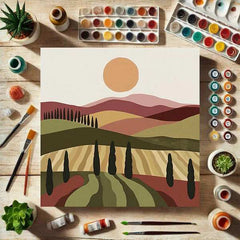 Weihnachtsschneelandschaft #35