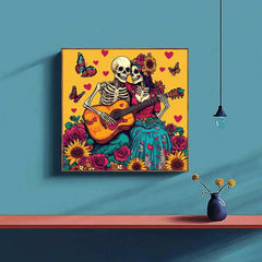 Skeletal Serenades Paint by Numbers #03