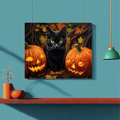 Black Cat's Pumpkin Adventure - ColourCrash