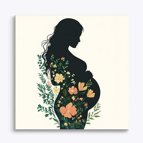 Maternity Flower Woman Paint by Numbers #04