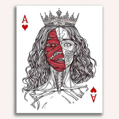 Mystic Poker Malen nach Zahlen Nr. 48