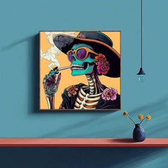 Skeletal Serenades Paint by Numbers #05