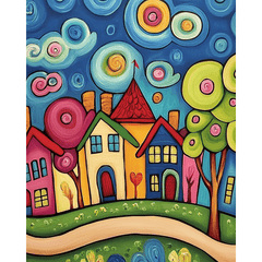 Christmas Mountain Snow Scenery #32