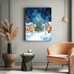 Weihnachtsberg-Schneelandschaft #20