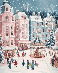 Weihnachtsschneelandschaft #30