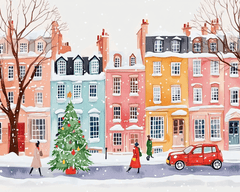 Weihnachtsschneelandschaft #31