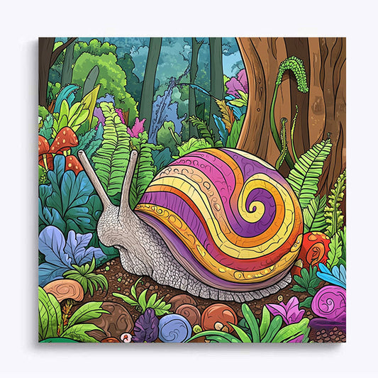 Colorful Snails