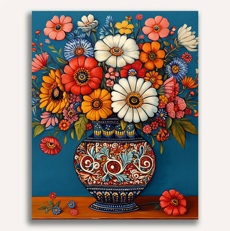 Floral Vase Composition