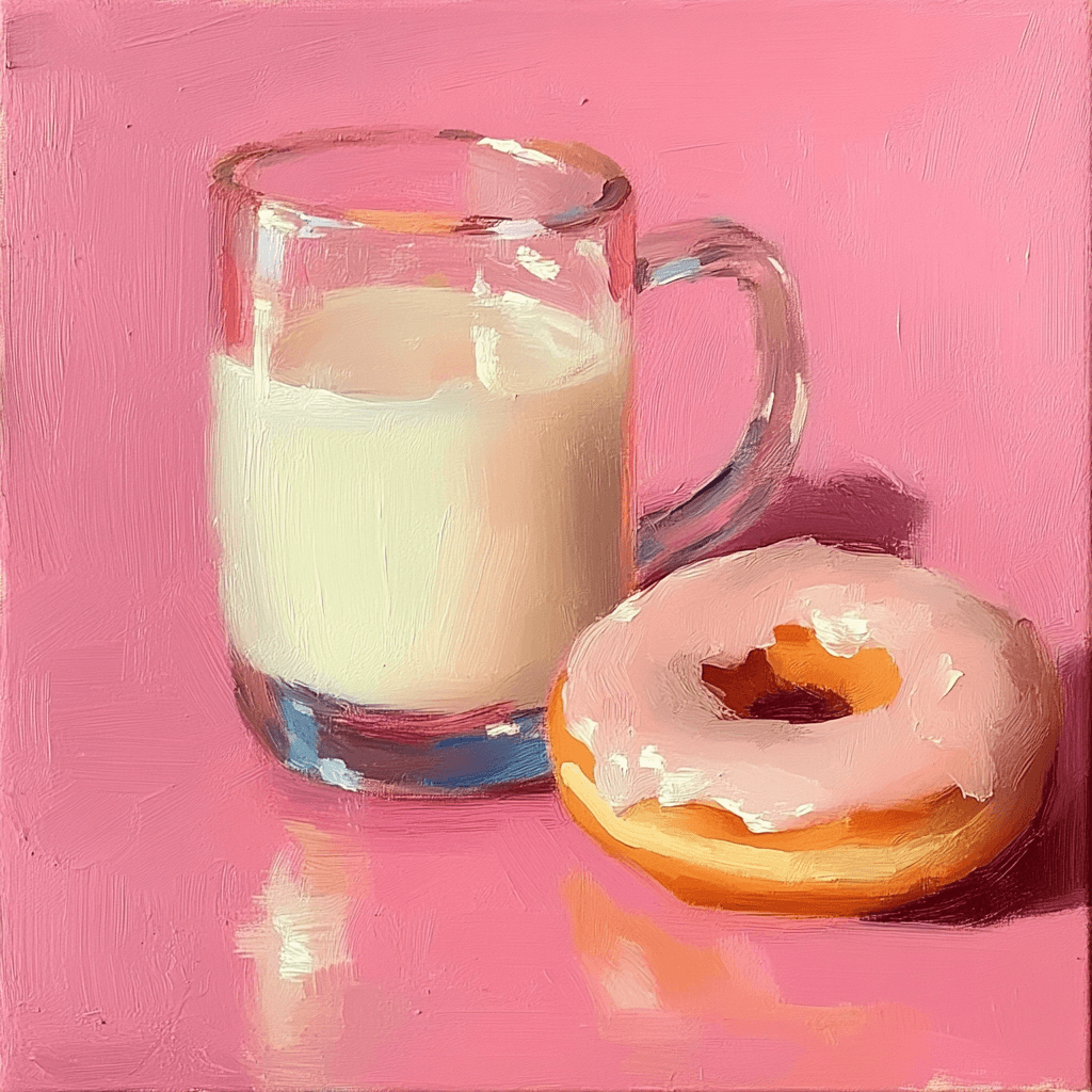 Pink Donut Milk