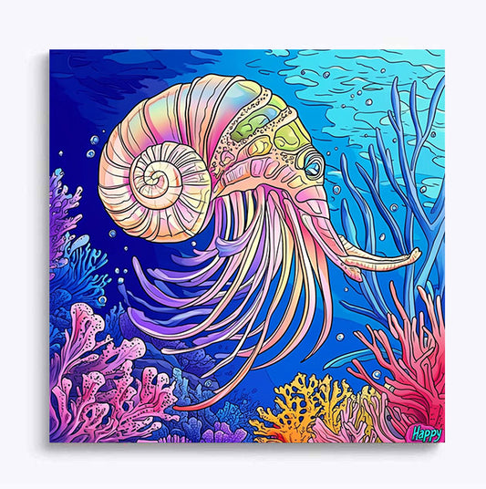 Rainbow Deep Sea Nautilus