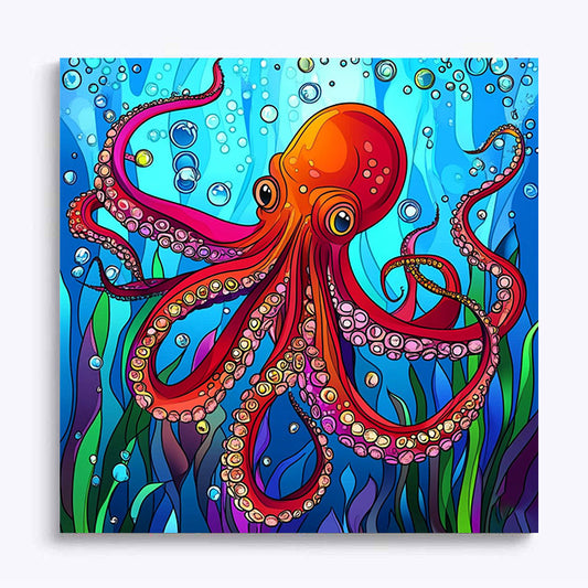 Red Octopus