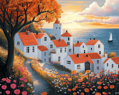 Scandinavian Coastal Village