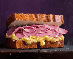 Western Style Fluffy Sandwich