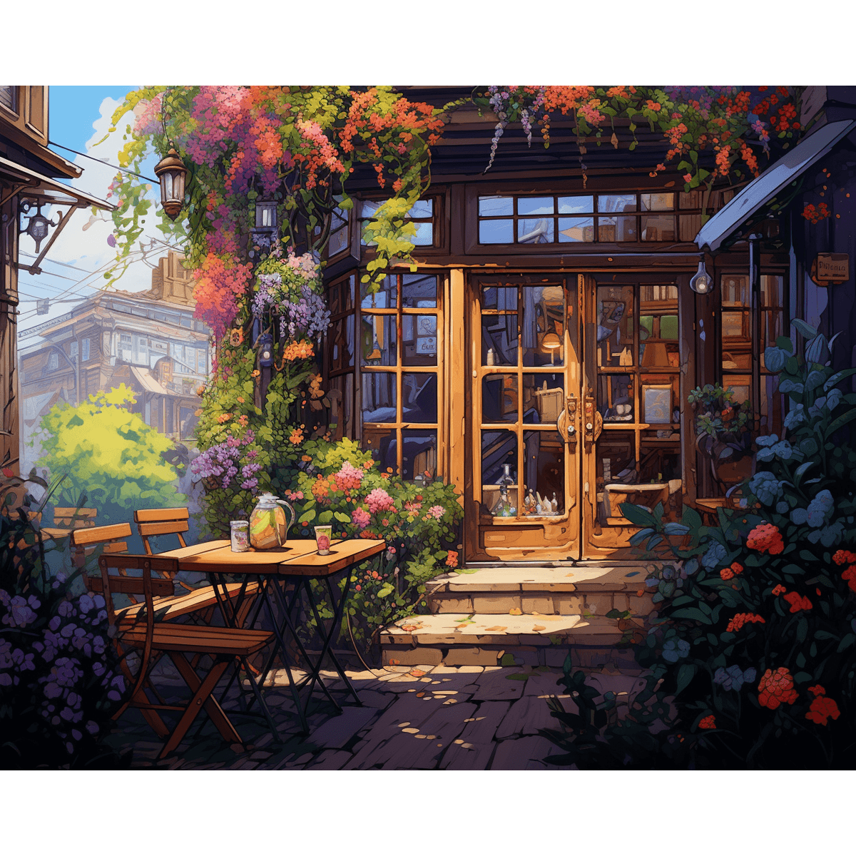 Cafe Garden - ColourCrash