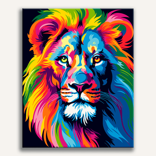 Colorful Lion - ColourCrash