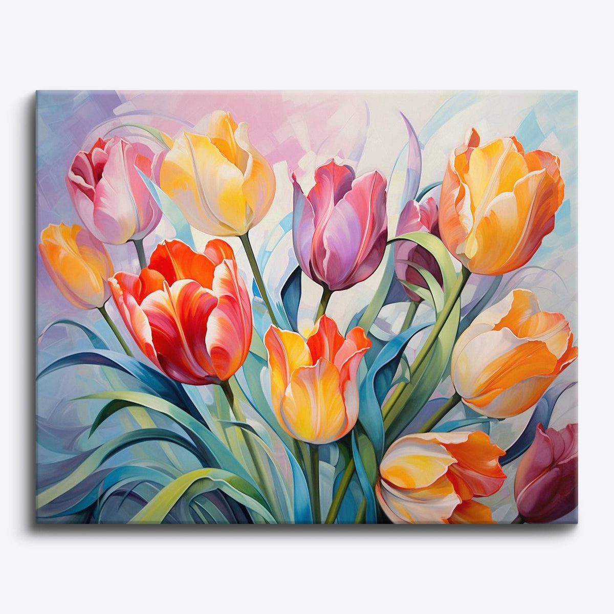 Colorful Tulip Bouquet - ColourCrash