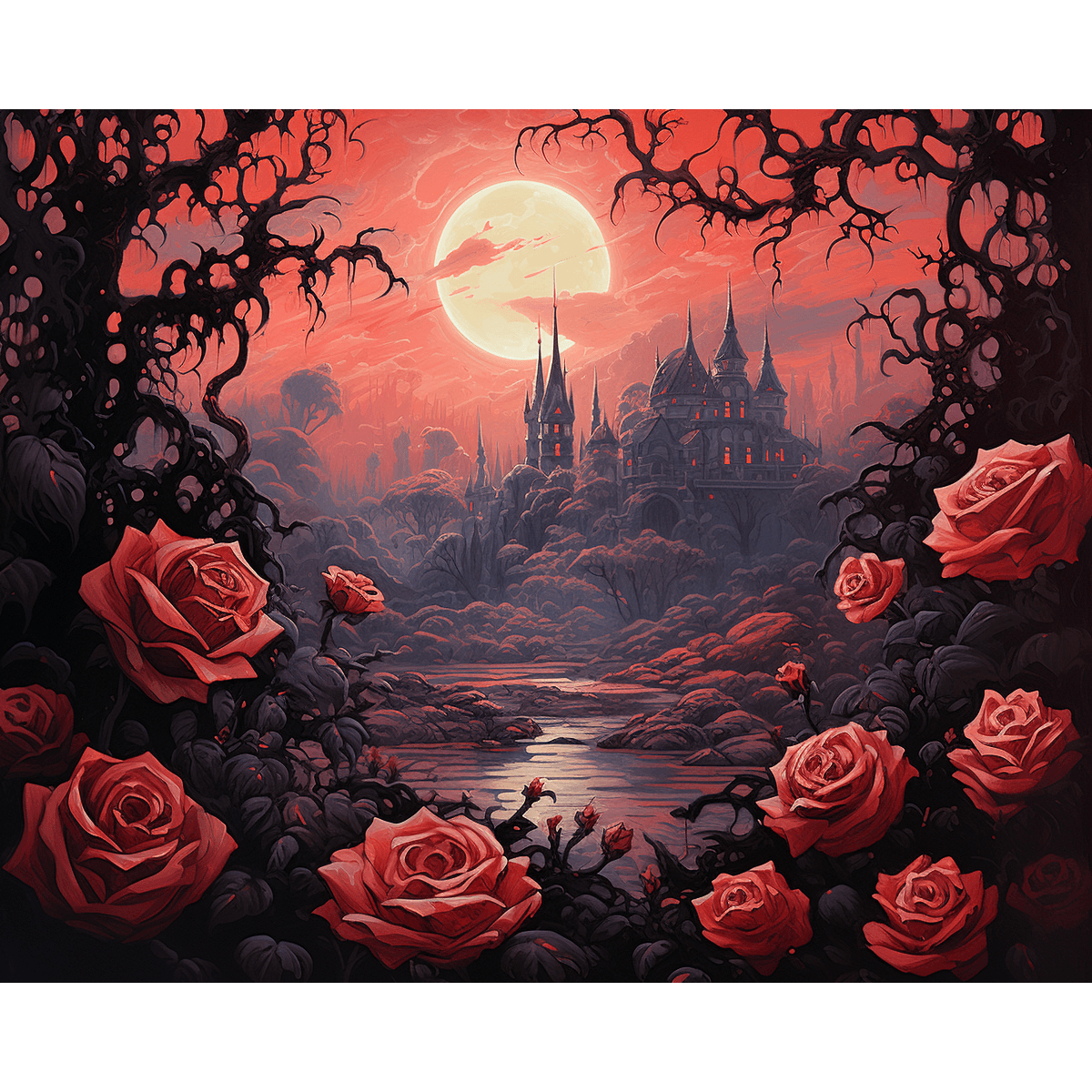 Gothic Rose Glow - ColourCrash