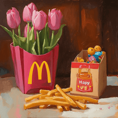 Mcdonalds Happy Meal Tulips