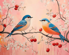 Nature Birds and Blooms