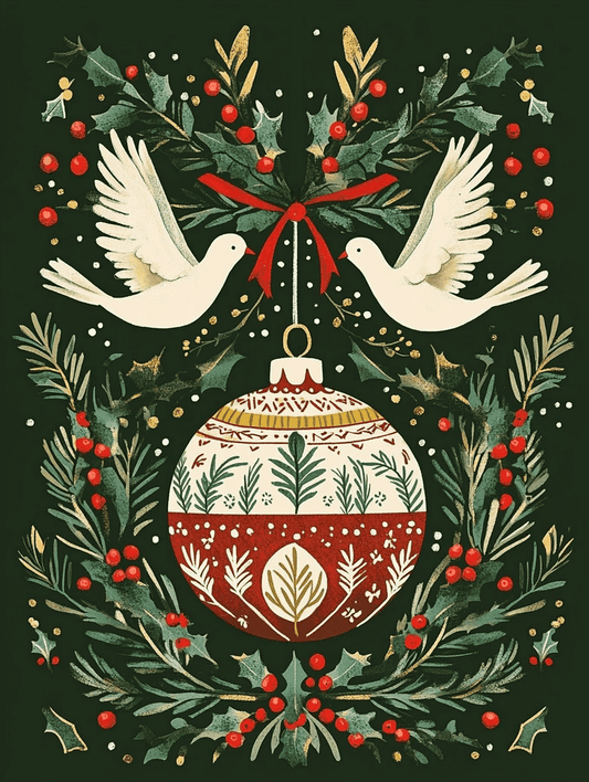 "Home for Christmas" Paint by Number Kit #57
