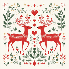 Weihnachtsschneelandschaft #35