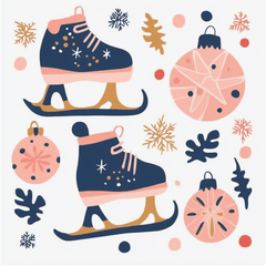 Weihnachtsschneelandschaft #35