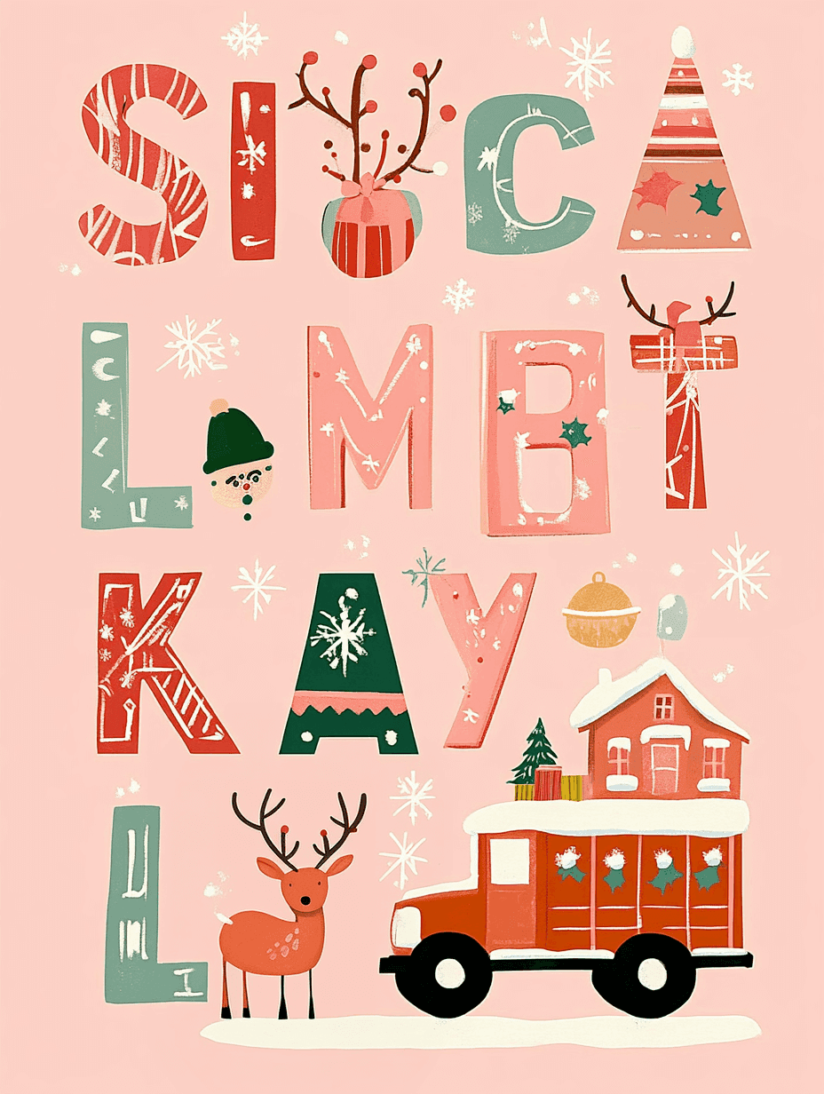 "Home for Christmas" Paint by Number Kit #52