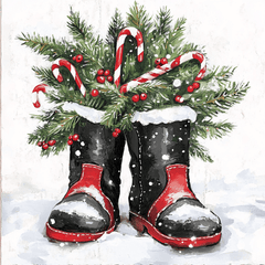 Weihnachtsschneelandschaft #35