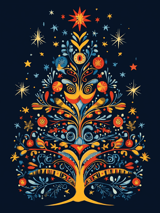 "Home for Christmas" Paint by Number Kit #51